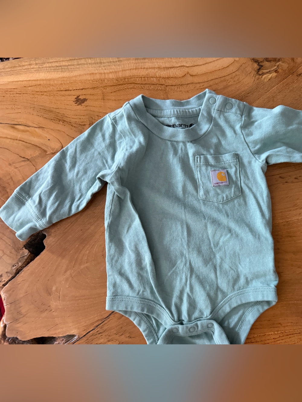 Carhartt Baby Boys Long Sleeve One-Piece